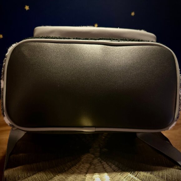 NWT Disney Parks Loungefly Minnie Mouse Black & White Mini Backpack - Picture 7 of 8